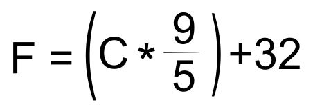 temperature conversion
