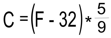 temperature conversions