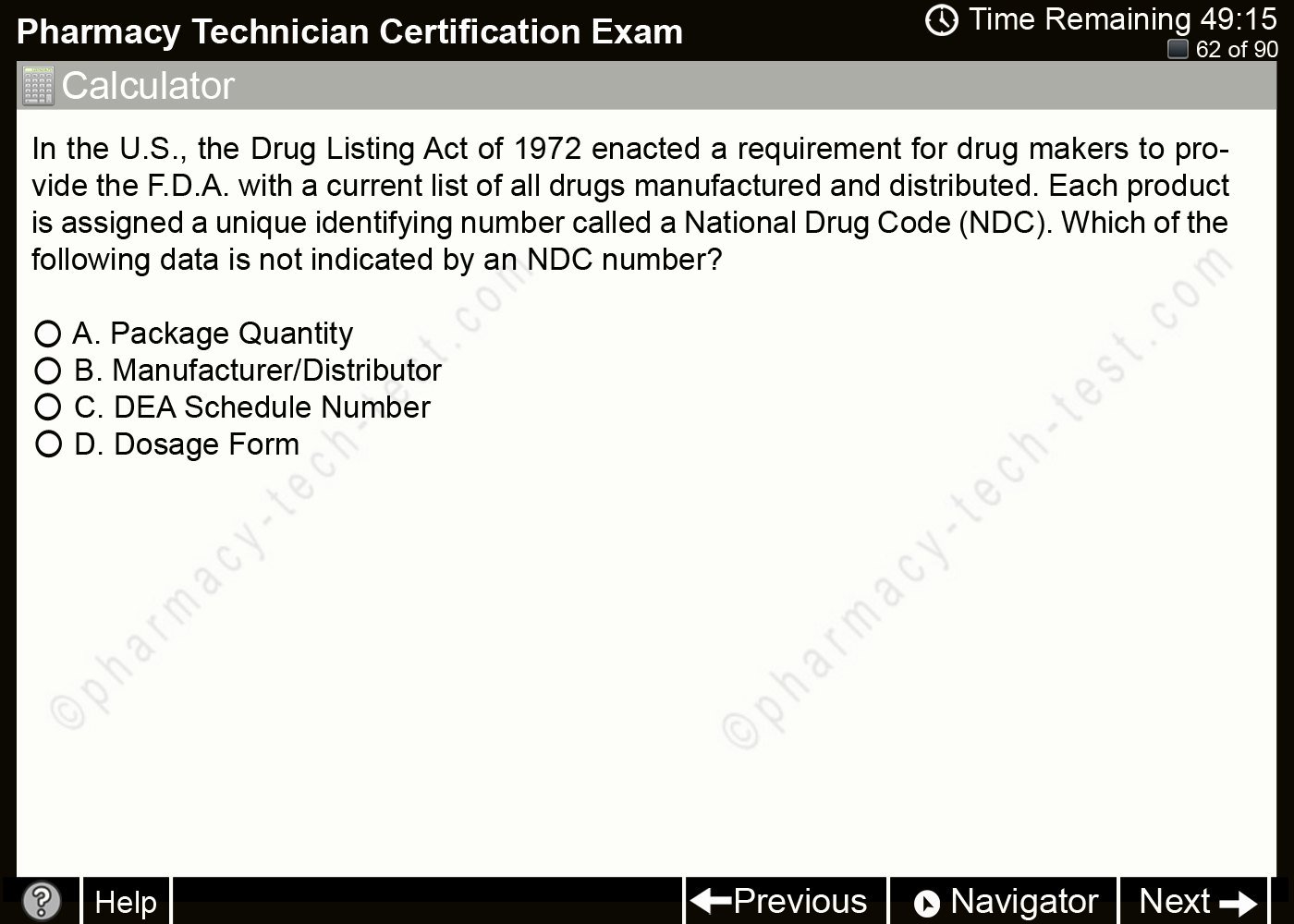 PTCB Practice Test