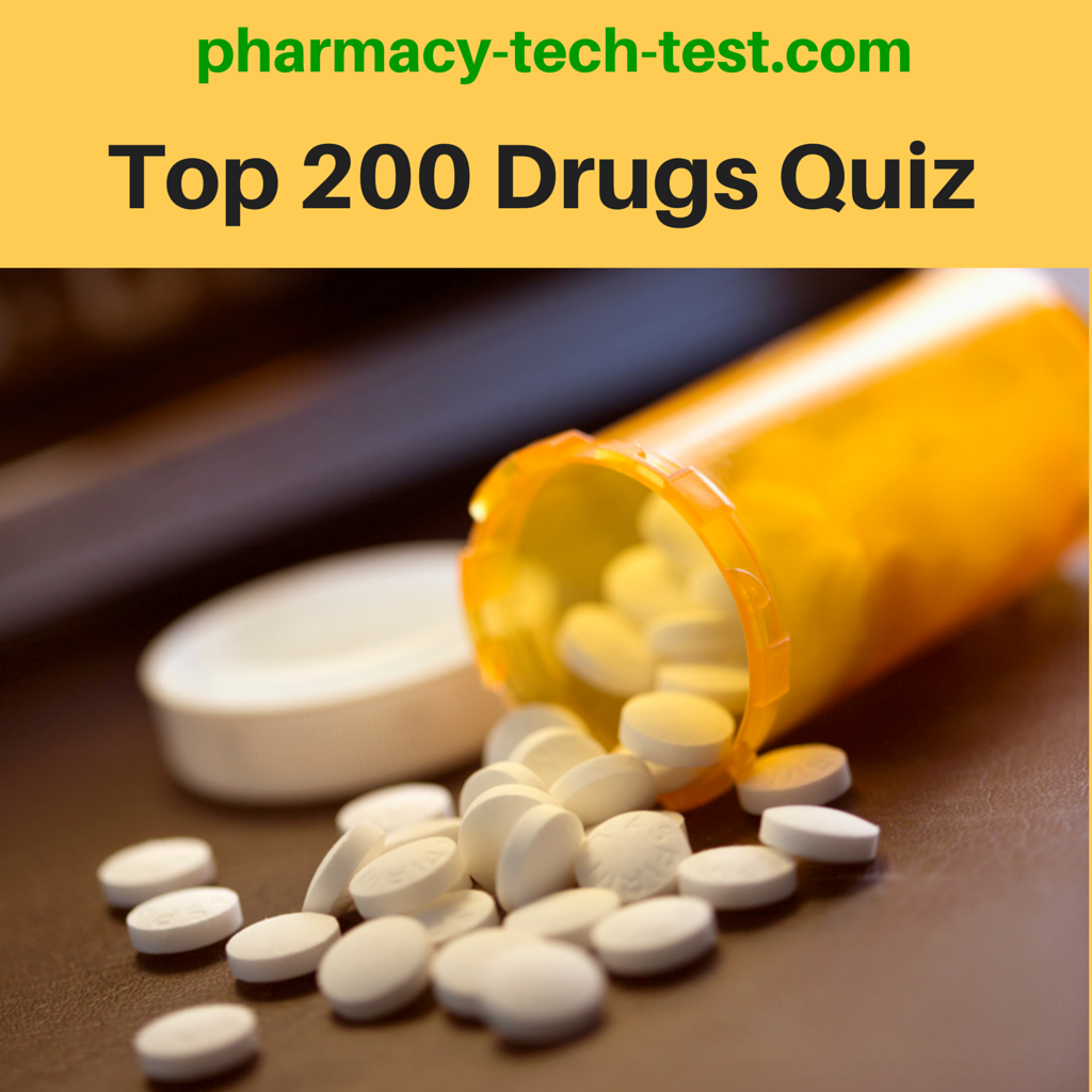 Top 200 drugs quiz